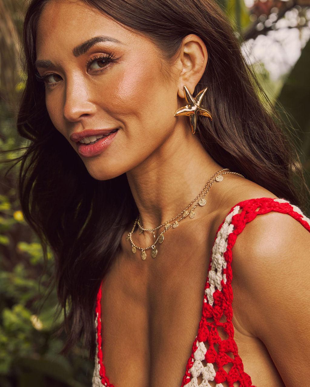 Norah Starfish Stud Earrings