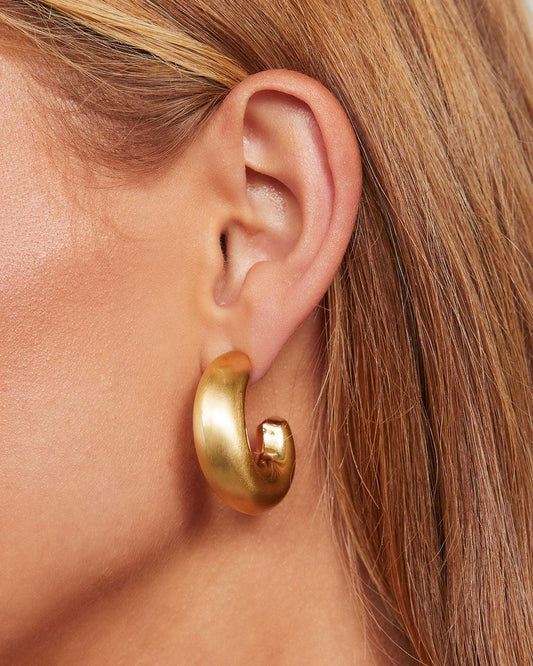 Ridley Chunky Hoop Earrings